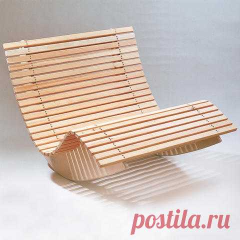Кресло-качалка для двоих на дачу своими руками