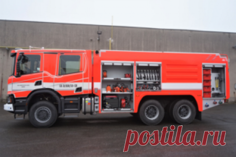 СAS 30/8500/510-S2R: новая мощная пожарная автоцистерна от THT Polichka 
