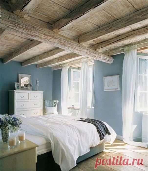 Идеи оформления интерьера деревянными балками | Мой дом