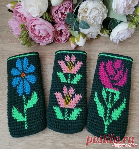 Очечники с жаккардом крючком