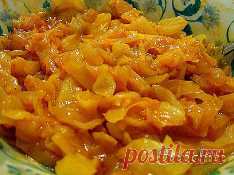 Тушеная капуста (классический рецепт как в столовых)  Просто,быстро и вкусно!