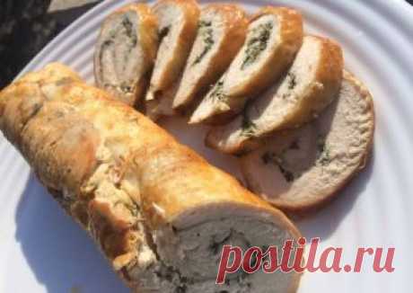 Копченый куриный рулет Автор рецепта Margarita Igorevna - Cookpad