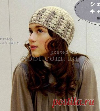 шапка крючком