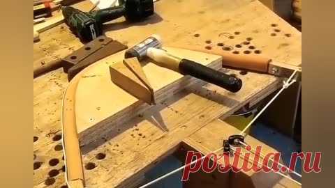 Делаем из дерева пластилин, а потом чудо мебель. // wooden work | 🎯
