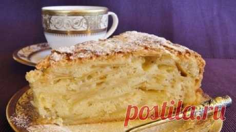 Простенький яблочный пирог "Шарлатанка"