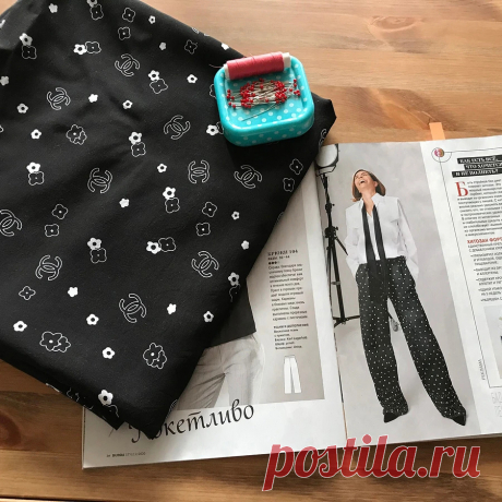 Быстро и красиво: шьём домашние брюки по выкройке Burda — Мастер-классы на BurdaStyle.ru