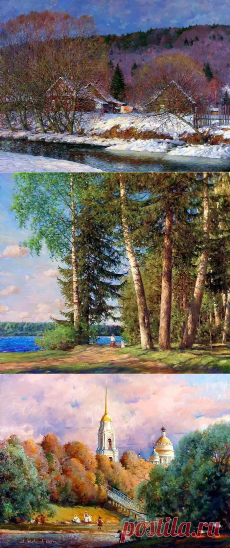 Очень русские картины художника Александра Шевелёва (публикация Виктора Беседина)