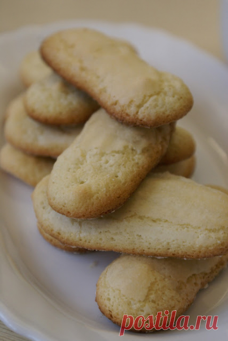 World of Cooking by AnnaCo (Masha Smirnova): Бисквитное печенье «Савоярди»/Biscuits "Savoiardi"