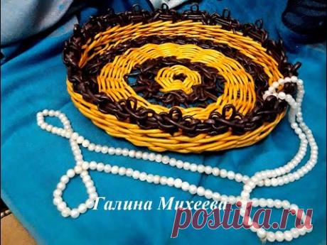 обзор тарелки с узелками бабочками