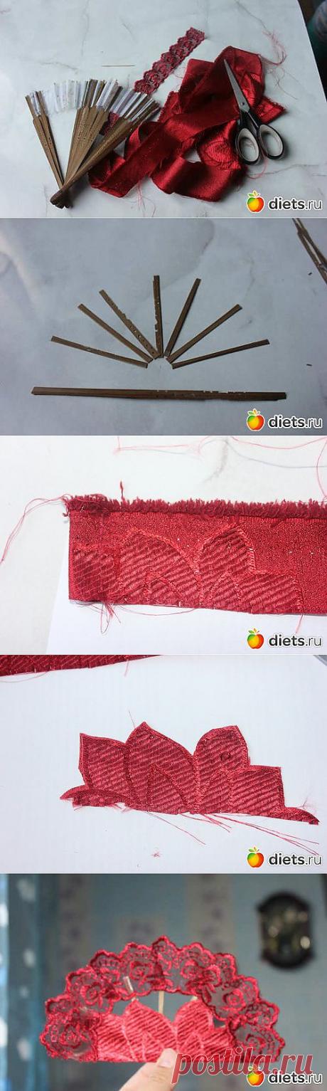 Как сделать кукольный испанский веер. МК.: Кукла: Группы - diets.ru