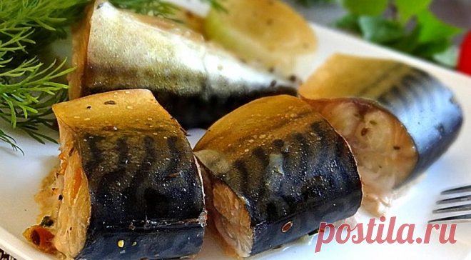 Скумбрия – коптим на природе, пошаговый рецепт с фото