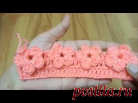 How to crochet flower stitch? | !Crochet!