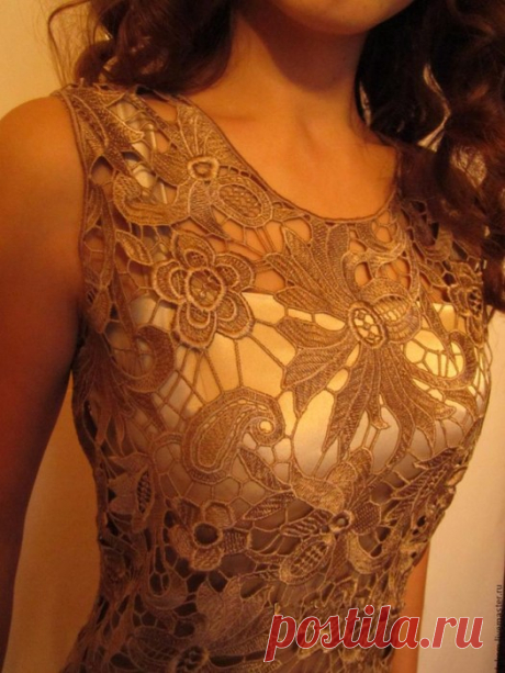 ШЬЕМ КРУЖЕВО: «НЕВИДИМЫЕ» ВЫТАЧКИ И ОБРАБОТКА ГОРЛОВИНЫ. МАСТЕР-КЛАСС (Шитье и крой) — Журнал Вдохновение Рукодельницы