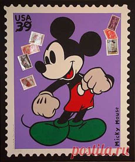 Manolo Zambrano Pinturas: MAIL-MICKY.tecnica-mixta 55x46 ctms