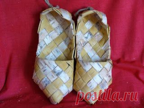 Учимся плести лапти