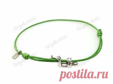 Браслет веревочный &quot;Обниму&quot; от Amorem