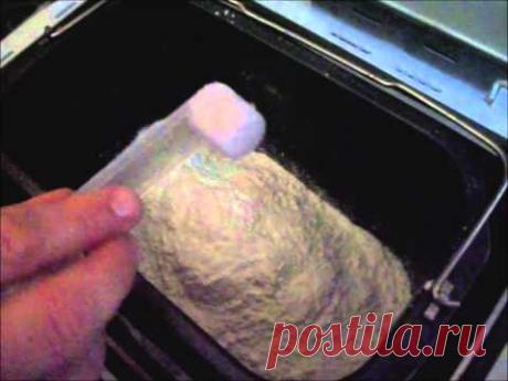 Универсальный рецепт для хлебопечки с двумя тестомесами.