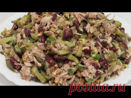 ЭТОТ САЛАТ ВСЕГДА ГОТОВЛЮ на ПРАЗДНИК - легкий, вкусный и быстро делается