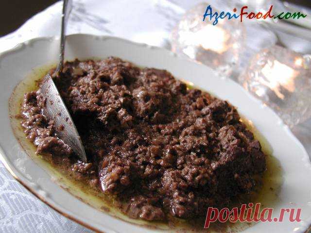 Фсинджан из курицы – AzeriFood.Com