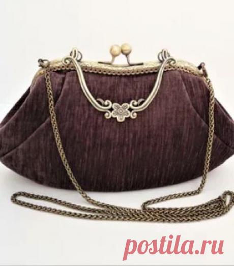 Сумочка на фермуаре Шоколад Сумка коричневая на фермуаре. Ручная работа от русского дизайнера. Доставка по России и СНГ. Купить онлайн на Mellroot.com или заказать по телефону 8 (495) 409-89-75.