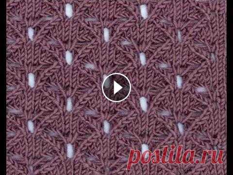 Ажурные узоры спицами КУПИТЬ ПРЯЖУ И АКСЕССУАРЫ МОЖНО ЗДЕСЬ: Ажурные узоры спицами...
