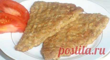 Мясные треугольнички.