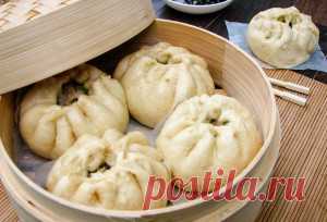 Паровые булочки никуман с мясом |