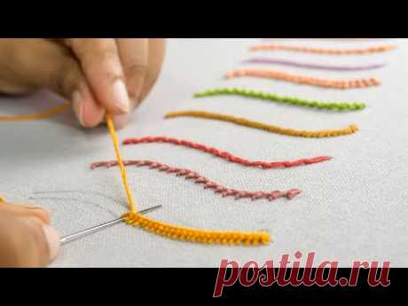 10 Most Strange Hand Embroidery Stitches for Beginners