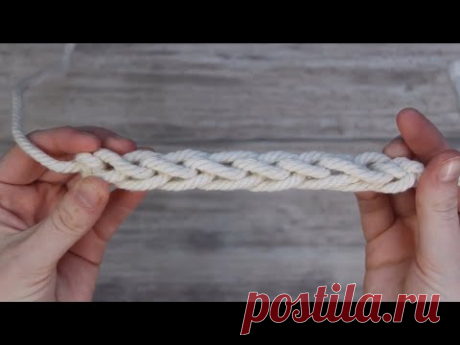 How to Finger Knit - YouTube