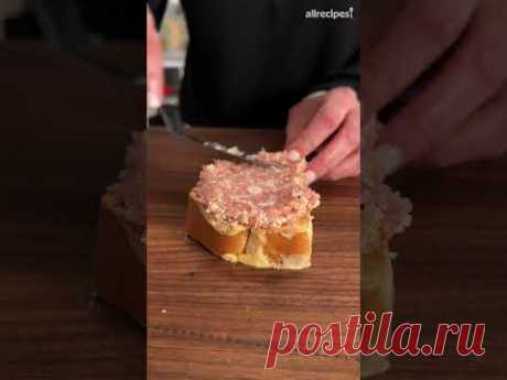 Smashed Chicken Parm Texas Toast