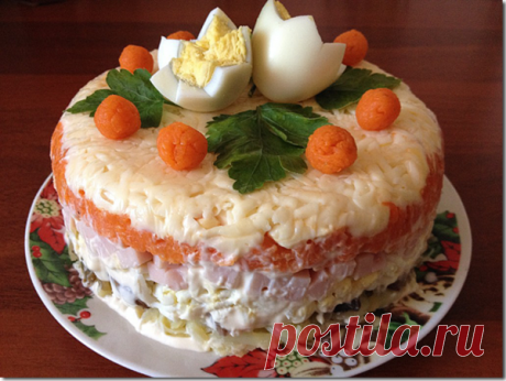 Салат "Королевский". Вкусно - это не то слово. Перед ним никто не устоит, этот салат будет королем на Вашем столе! | ОБЖОРКИН | Яндекс Дзен