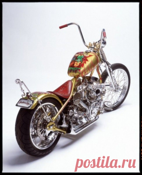 Daddy-O (2003) (Rat Fink).
Построен в честь кумира кастомайзеров 60-х Ed «Big Daddy» Roth. Первая победа на шоу «Создай мотоцикл».