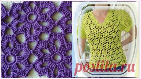 Шестиугольный мотив крючком. Описание и схемы | Мастерская "Милабра" | Дзен