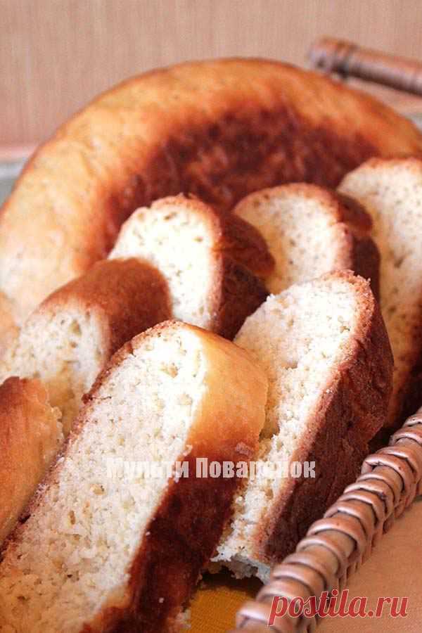 Белый хлеб в мультиварке | Мультиповаренок
