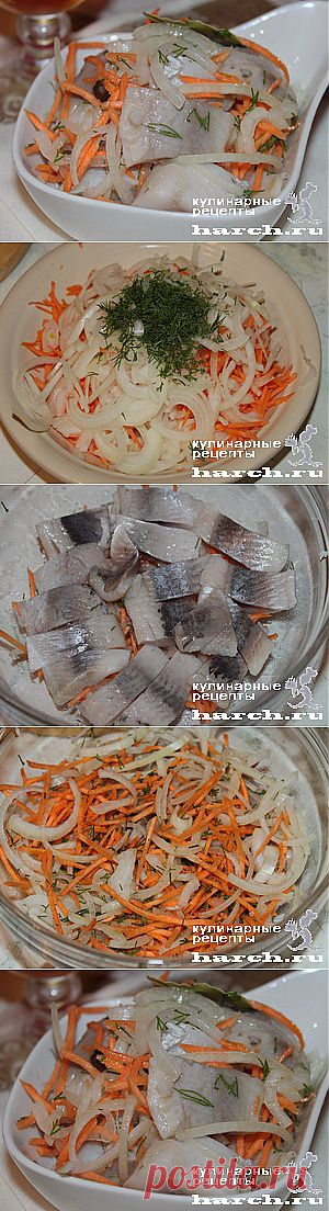 закуска «Сельдь стекольщика».