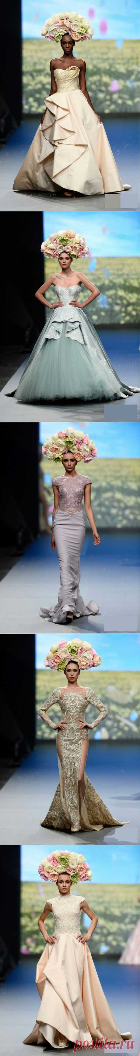 Rami Kadi Couture Spring-summer 2014.