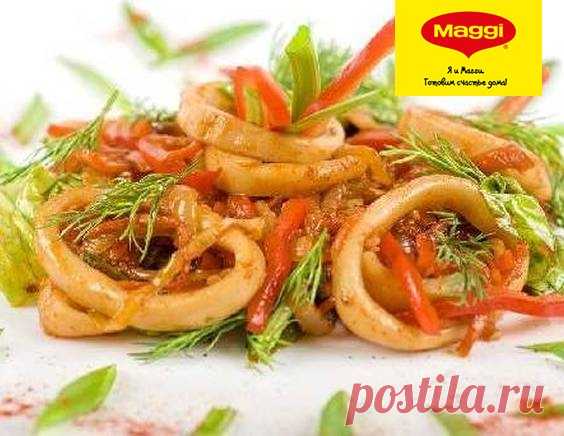 Изысканный салат из кальмаров - Рецепты из коллекции MAGGI® Время приготовления: 10 минут.
Этот и еще тысячи интересных рецептов на сайте maggi.ru