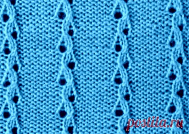 10 вариантов ажурных дорожек спицами | Paradosik_Handmade | Яндекс Дзен