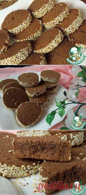 Шоколадно-кофейное печенье - кулинарный рецепт