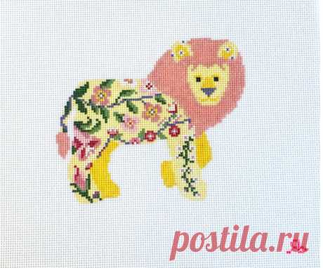 RR124 Lilah el León – BeStitched Needlepoint