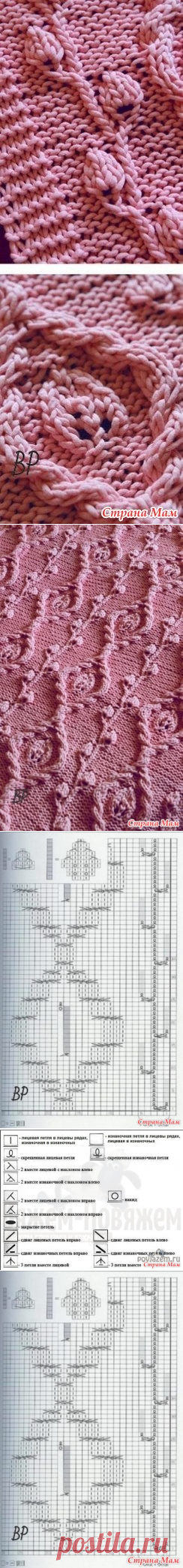 . Очень красивый узор - Вязание - Страна Мам