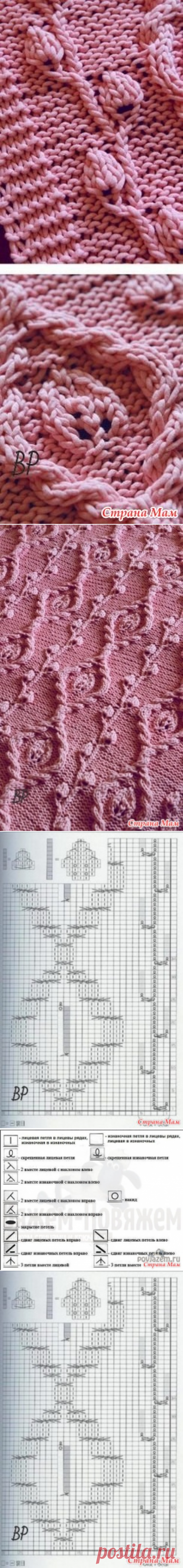 . Очень красивый узор - Вязание - Страна Мам