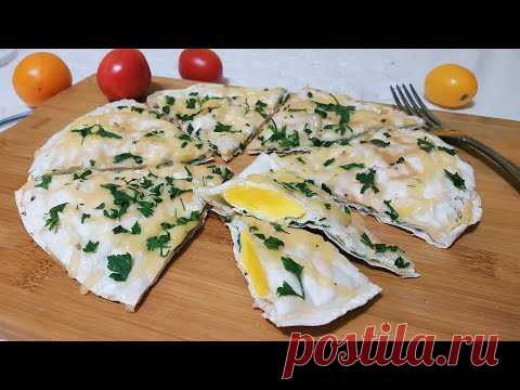 Яйца+лаваш- лучший бутерброд! Возьми на работу, в школу,в дорогу! ПП рецепт!