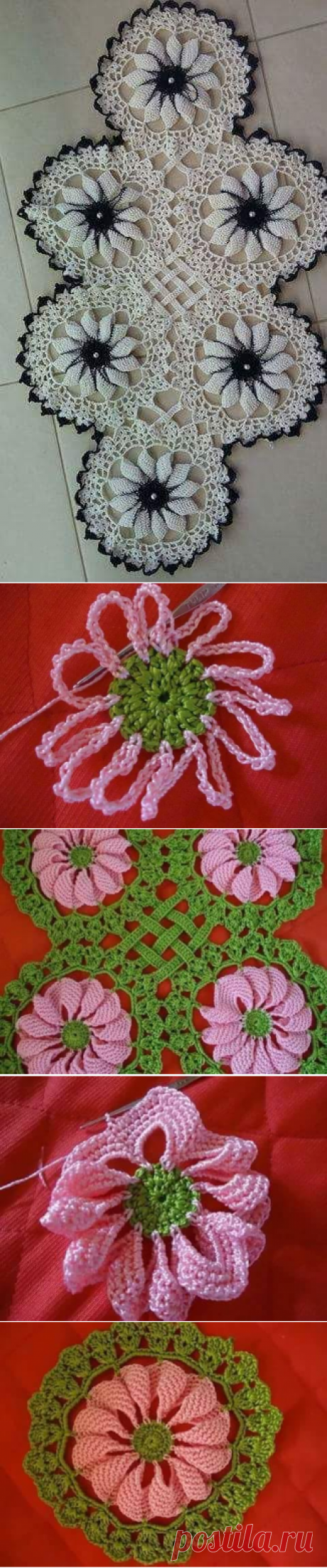 Этапов, показанных на работе скатерть из блоков очень красивая и способ связывания рекомендуемые продукты жемчуг Ираке