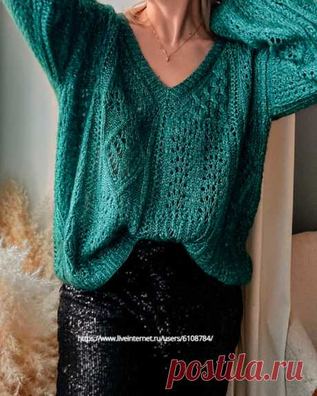 Максимально ажурный Джемпер