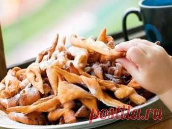 Рецепт - Хрустящий хворост. Как приготовить в домашних условиях быстро и вкусно. Фото рецепта