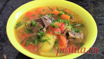 Шурпа с говядиной - очень вкусное блюдо народов Востока. | Валентина Сидорова | Дзен