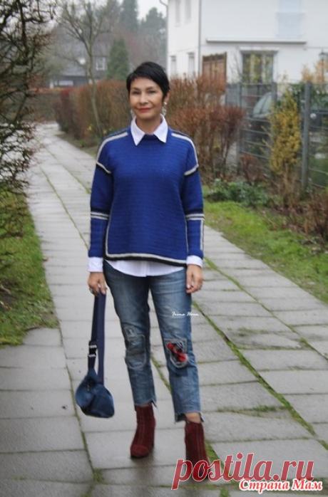 Джемпер в спортивном стиле. Irina Horn