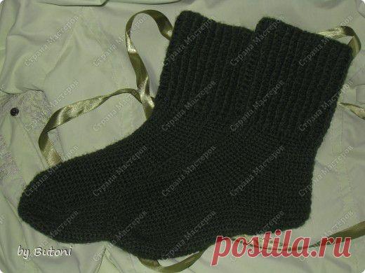 Носки крючком.