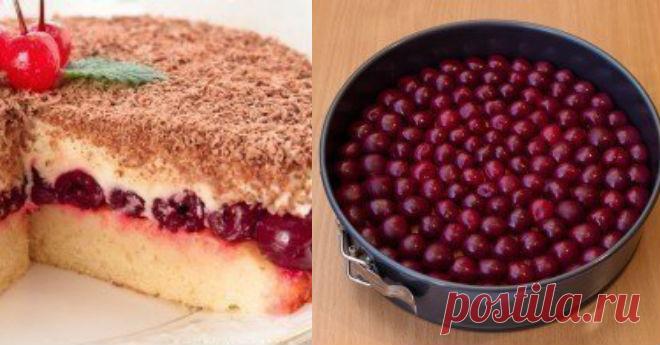 Вишневый пирог «Наслаждение»